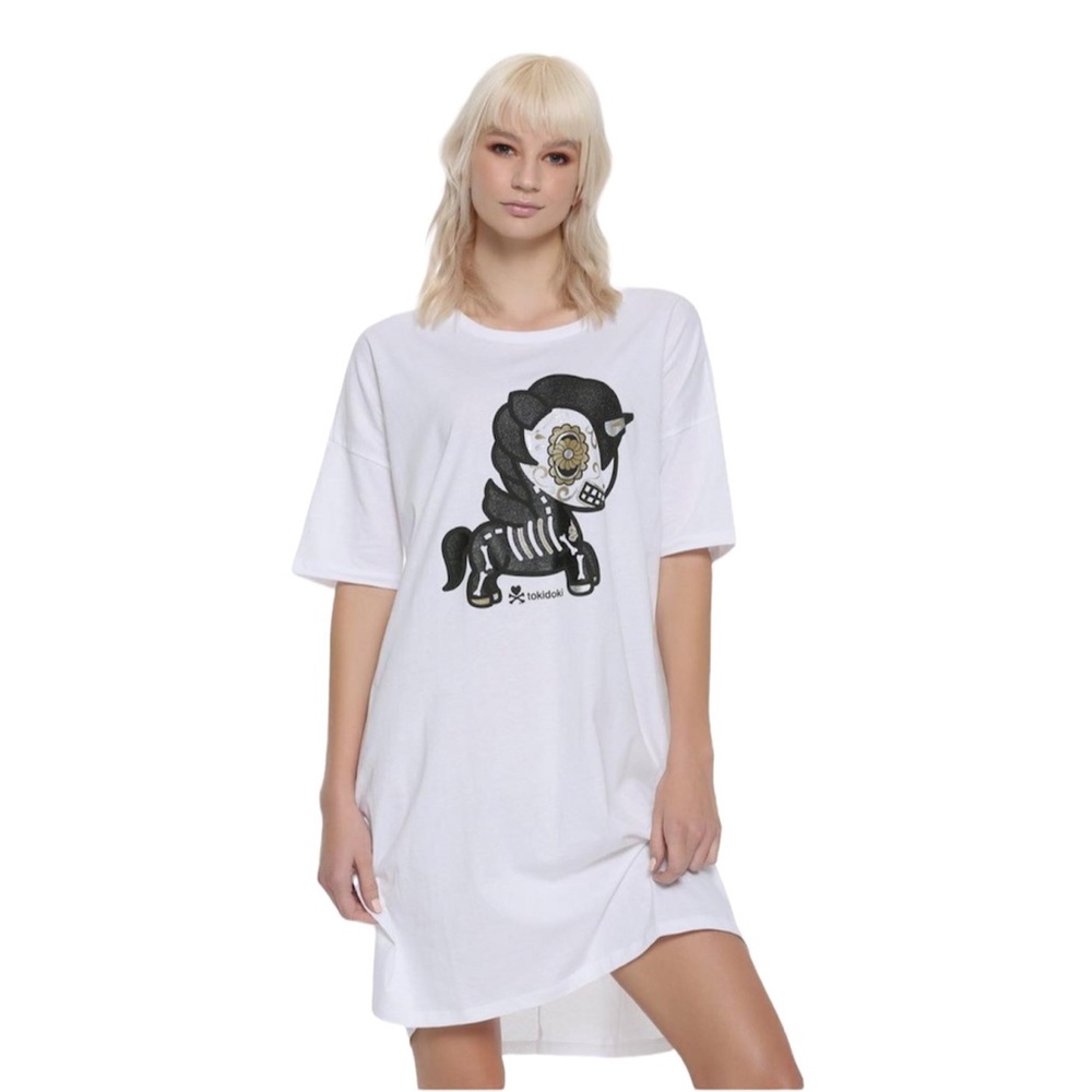 Tokidoki Sugar Skull Caramelo Unicorno Girls Dorm Shirt